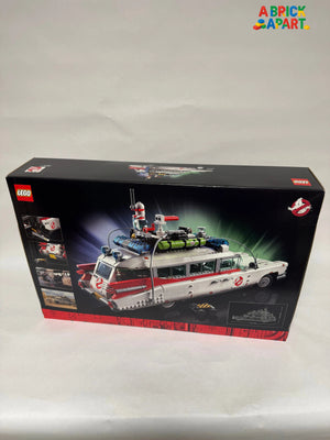 LEGO Ghostbusters Ecto-1 set packaging on a white background