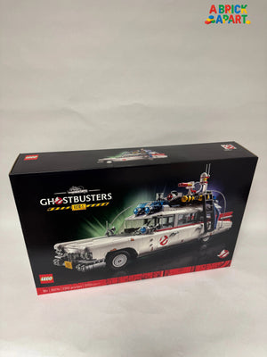 LEGO Ghostbusters Ecto-1 box on a white background