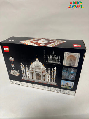 LEGO Taj Mahal set packaging on a white background