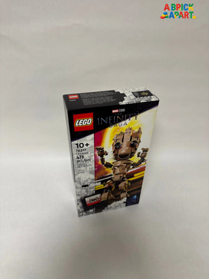 LEGO Marvel Infinity set packaging on a white background
