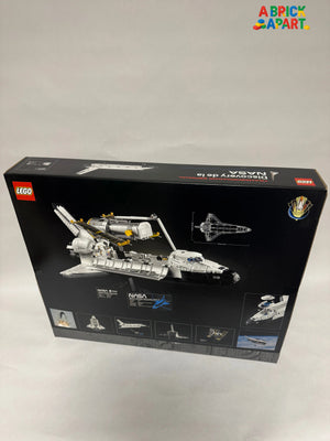 LEGO NASA space shuttle set packaging on a white background