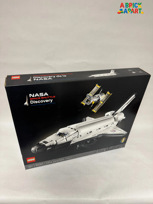 LEGO NASA Space Shuttle Discovery packaging on a white background