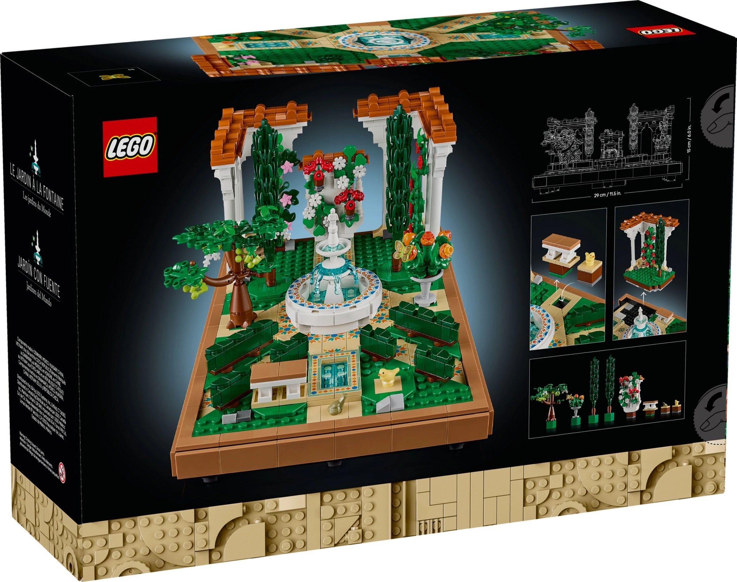 LEGO® 10359 Icons Fountain Garden alternate image 2