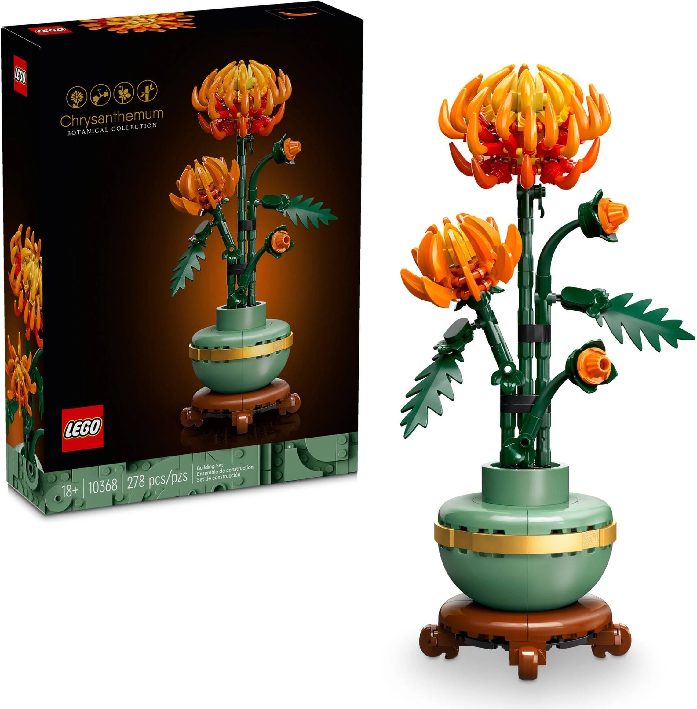 LEGO® 10368 Icons Chrysanthemum alternate image 3