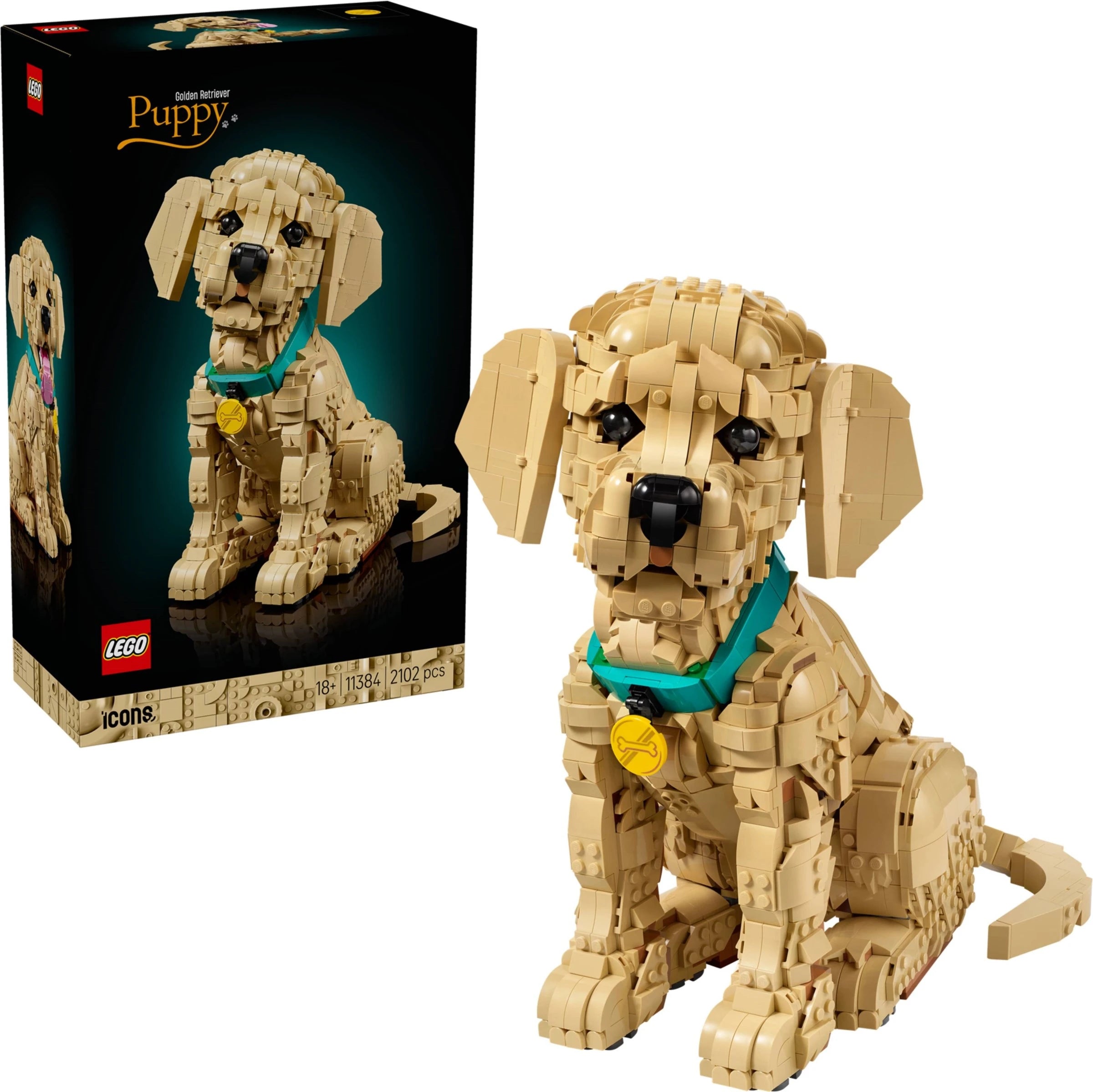 LEGO® 11384 Icons Golden Retriever Puppy alternate image 3