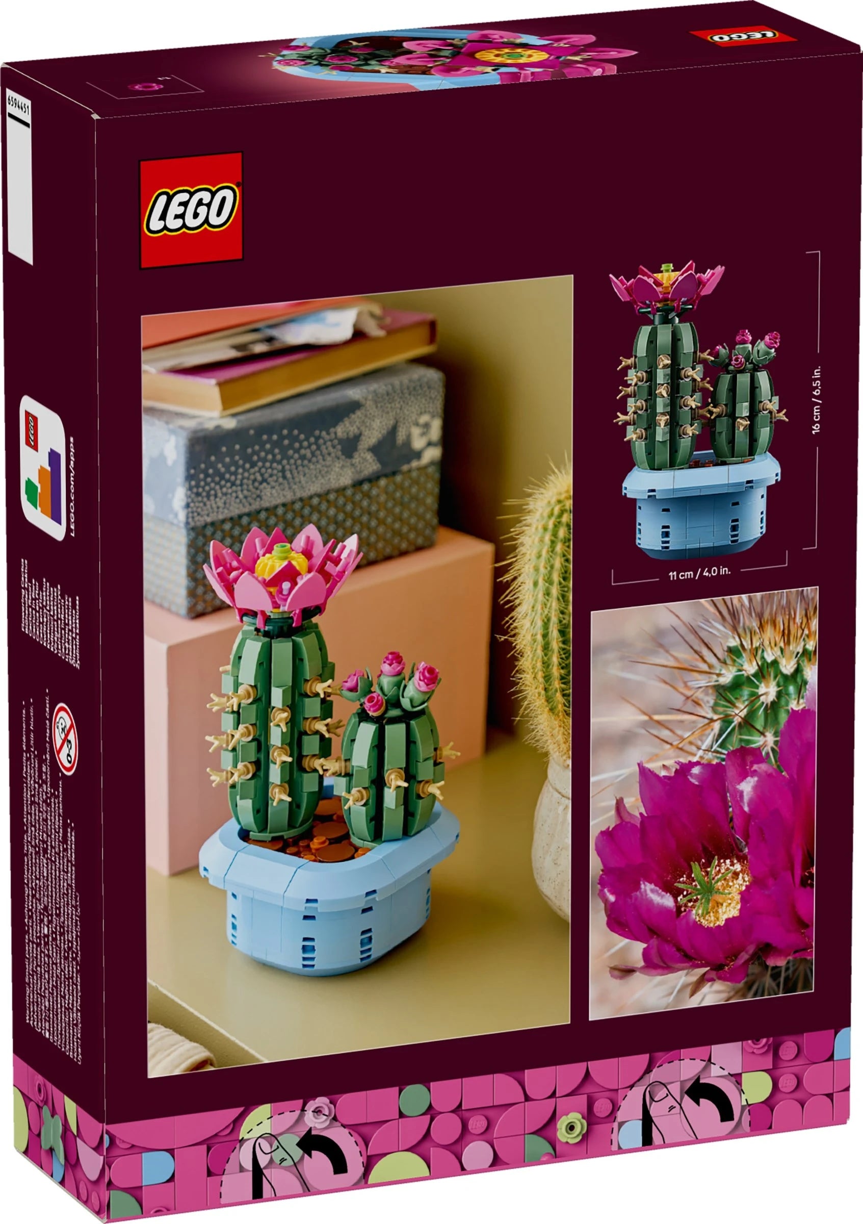 LEGO® 11509 Botanicals Flowering Cactus alternate image 5