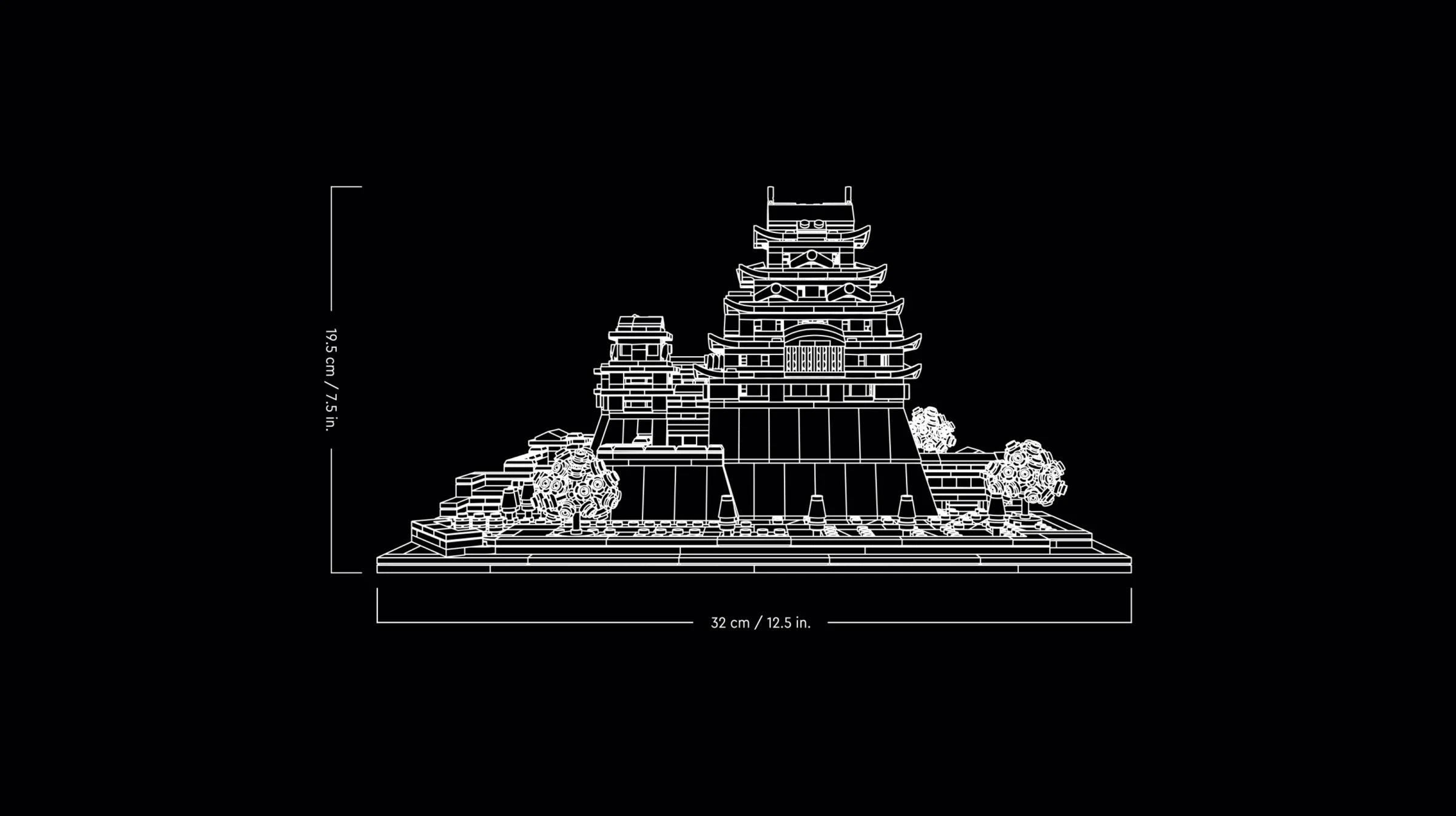 LEGO® 21060 Architecture Himeji Castle alternate image 7