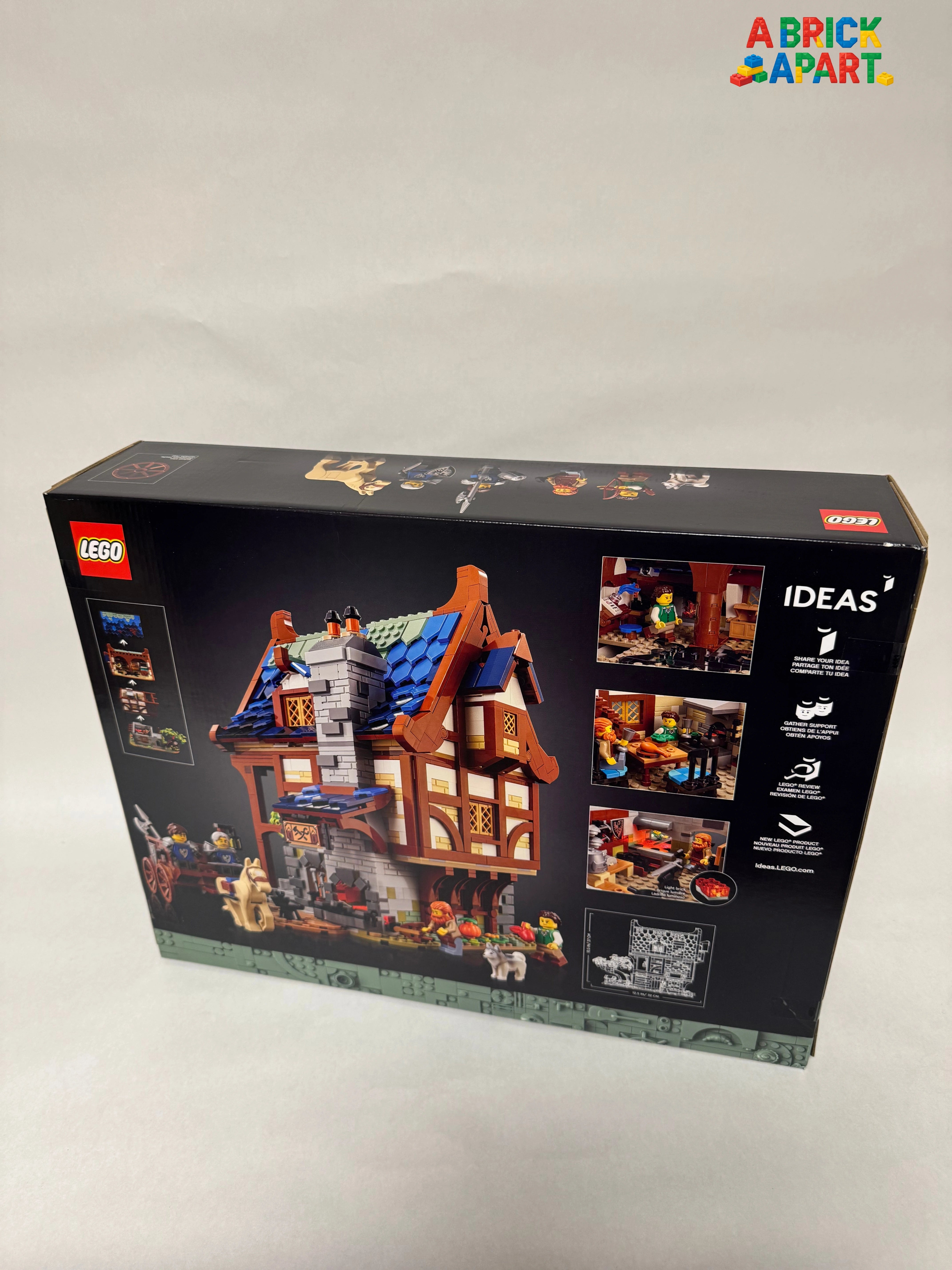 LEGO Ideas packaging with a detailed model on the front