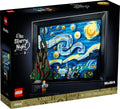 LEGO Ideas The Starry Night set packaging with MoMA branding
