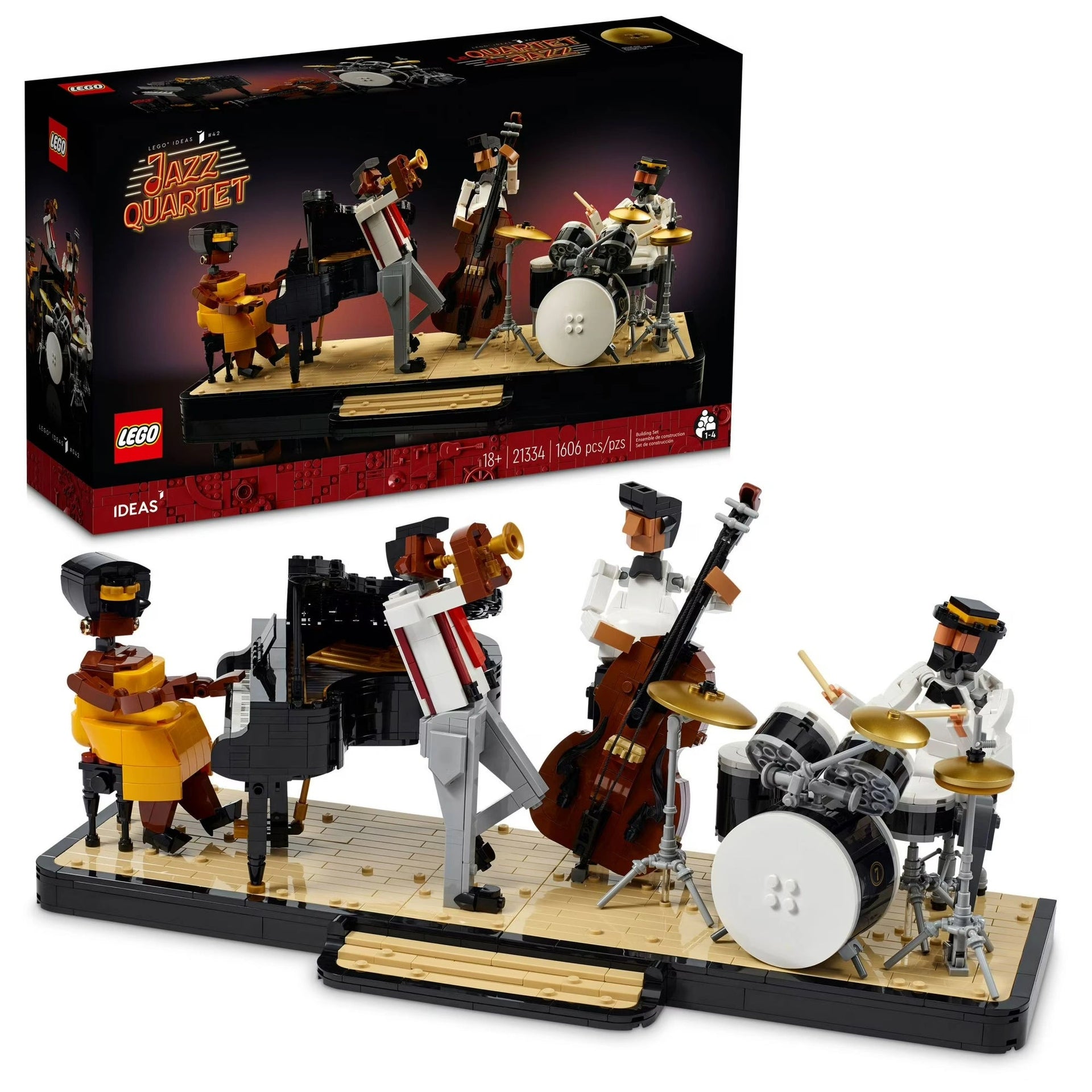 LEGO® 21334 Ideas Jazz Quartet - Build a Musical Masterpiece – A
