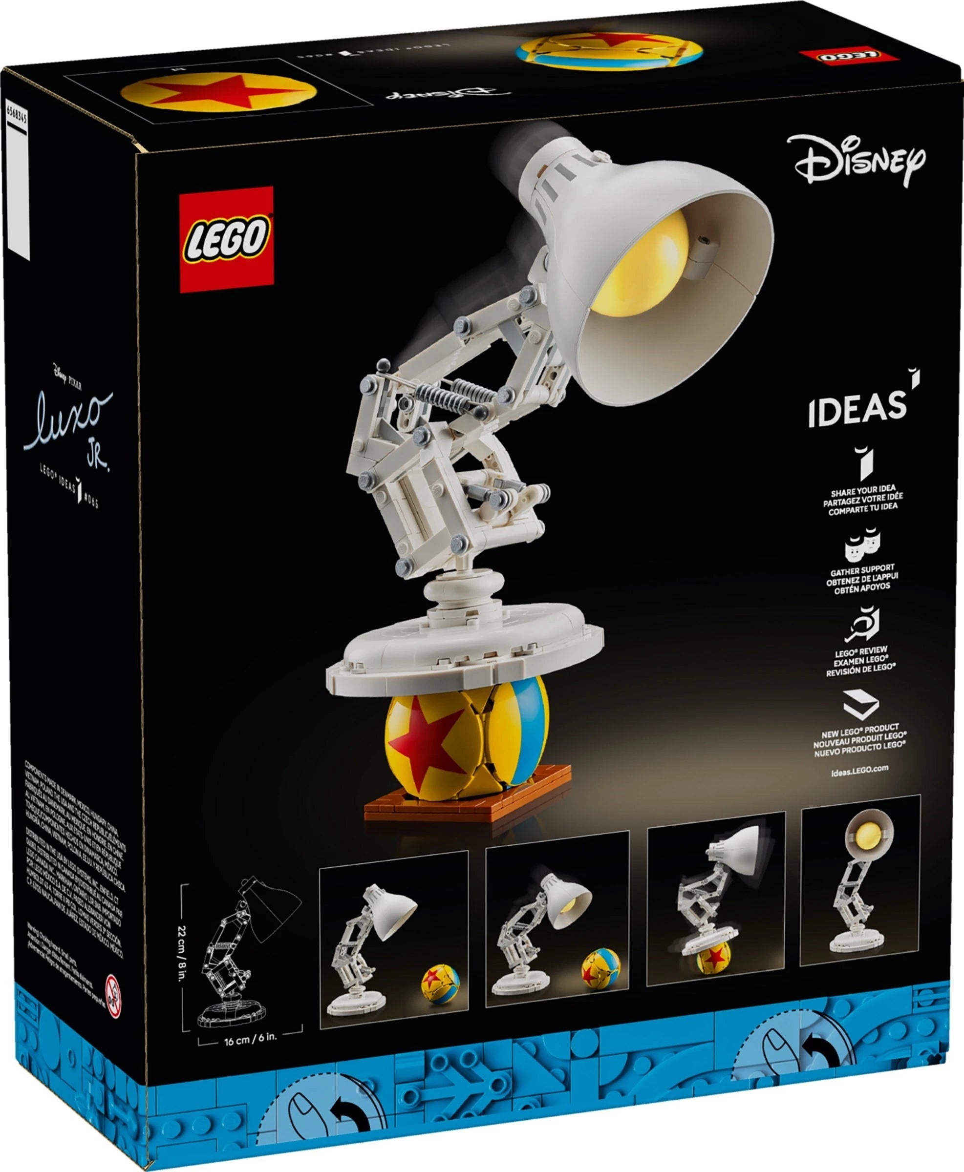 LEGO® 21357 Ideas Disney Pixar Luxo Jr. alternate image 2