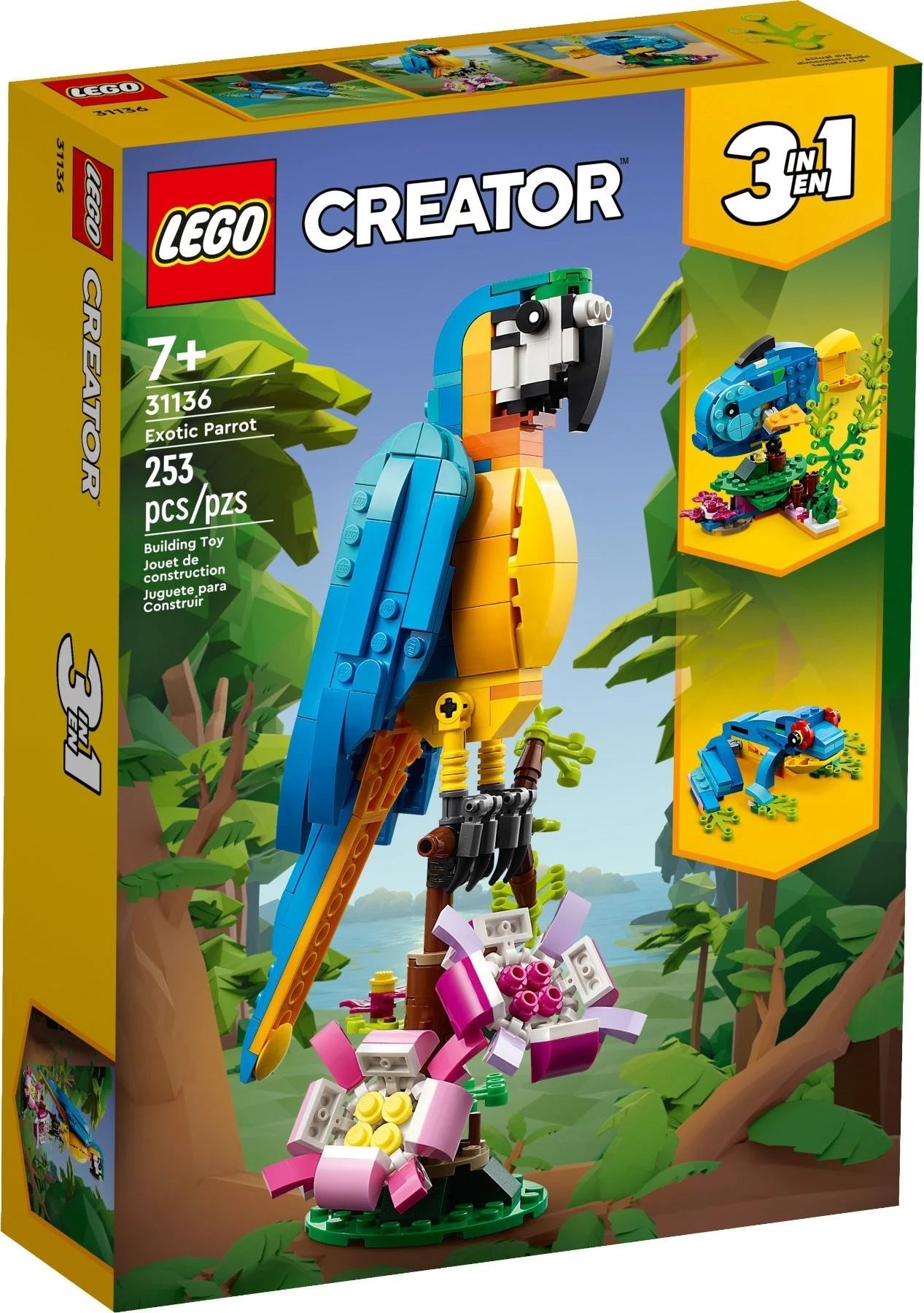 LEGO® 31136 Creator Exotic Parrot alternate image 2