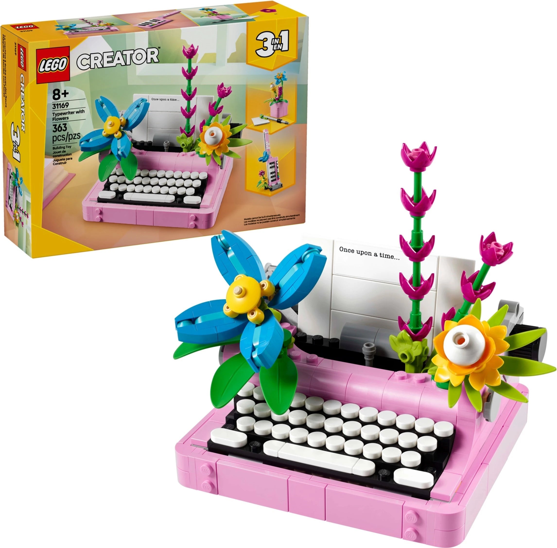 LEGO® 31169 Creator Typewriter with Flowers alternate image 3