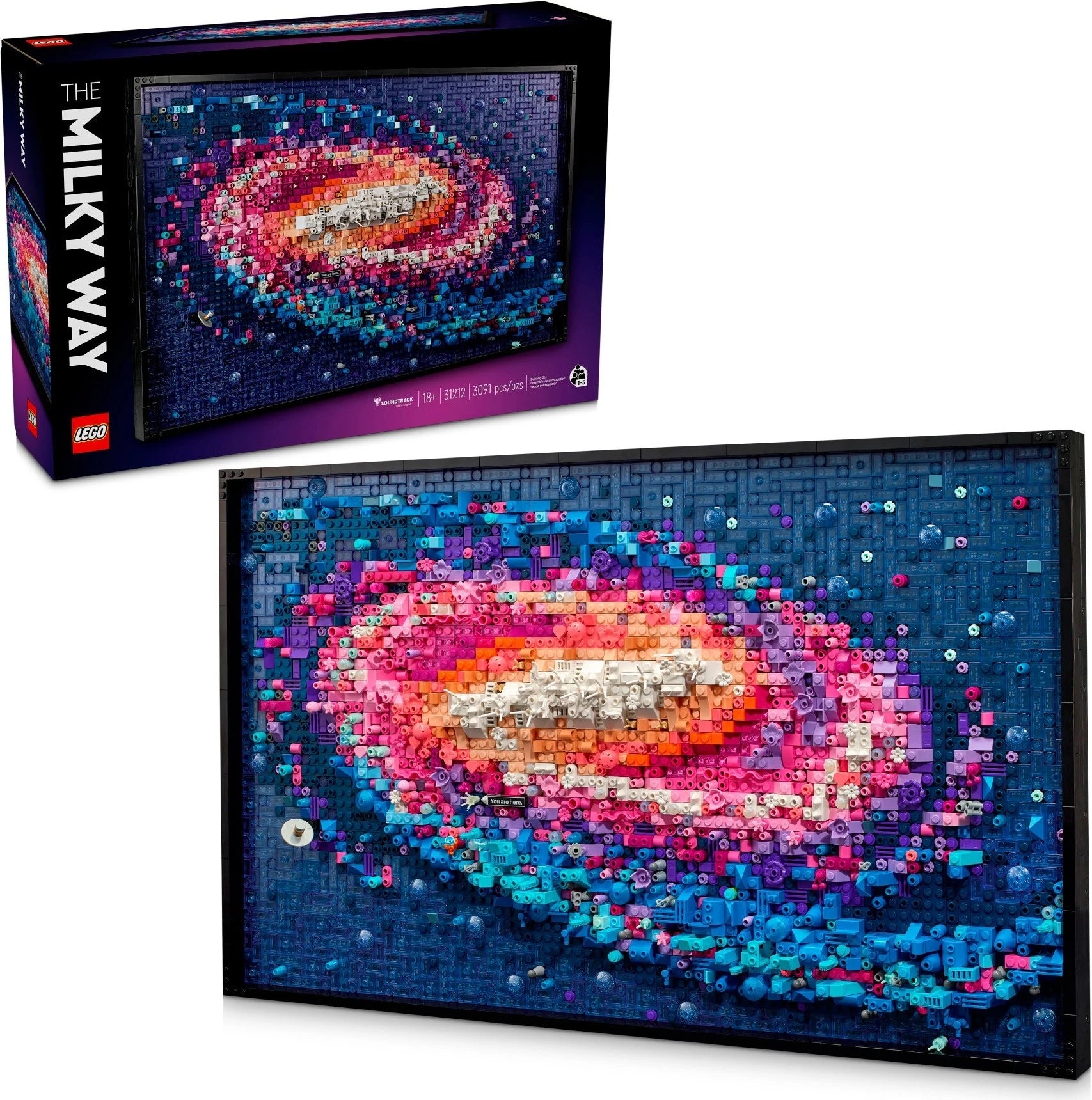 LEGO® 31212 Art The Milky Way Galaxy alternate image 3