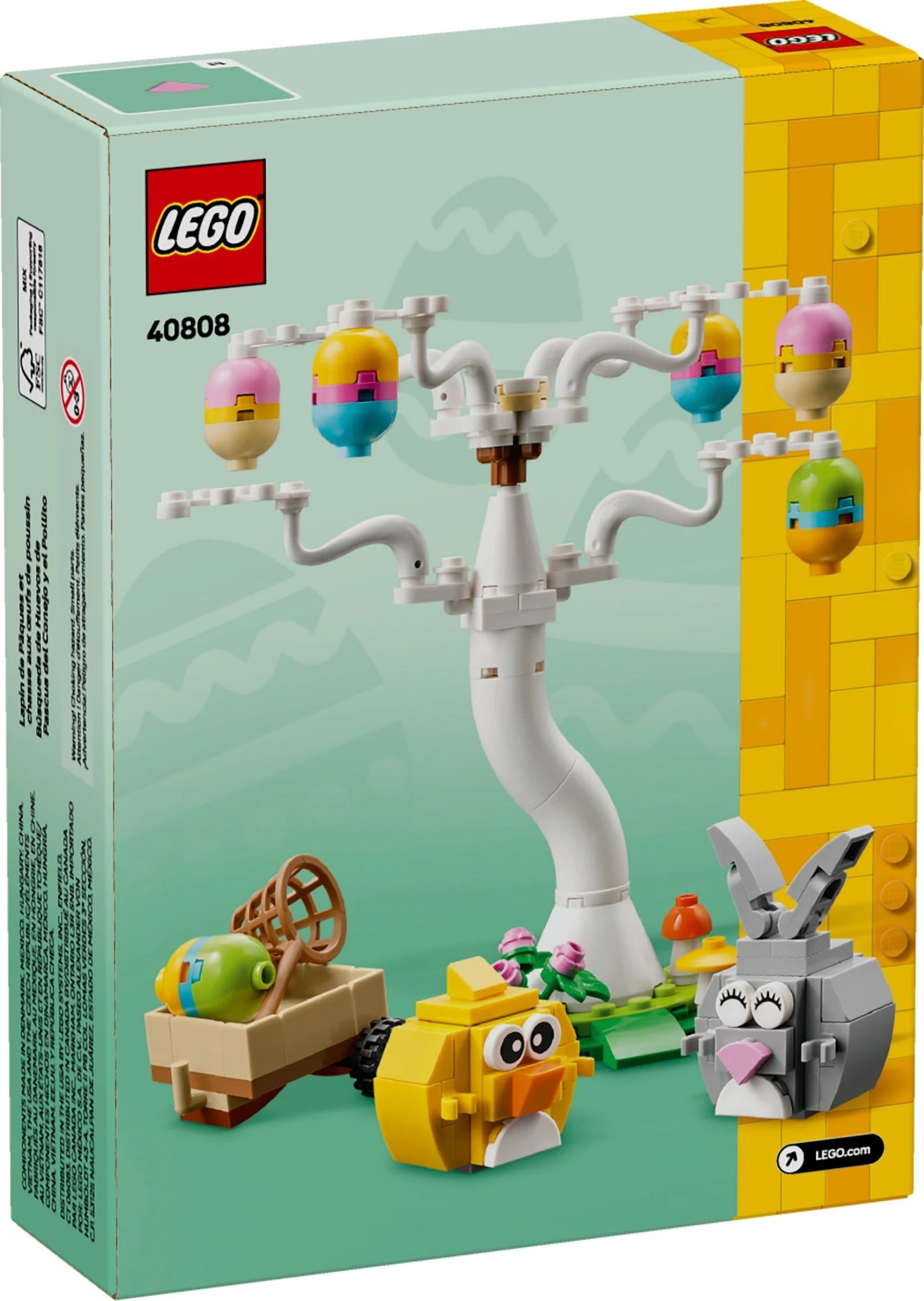 LEGO® 40808 Seasonal Easter Bunny and Chick Egg Hunt alternate image 2