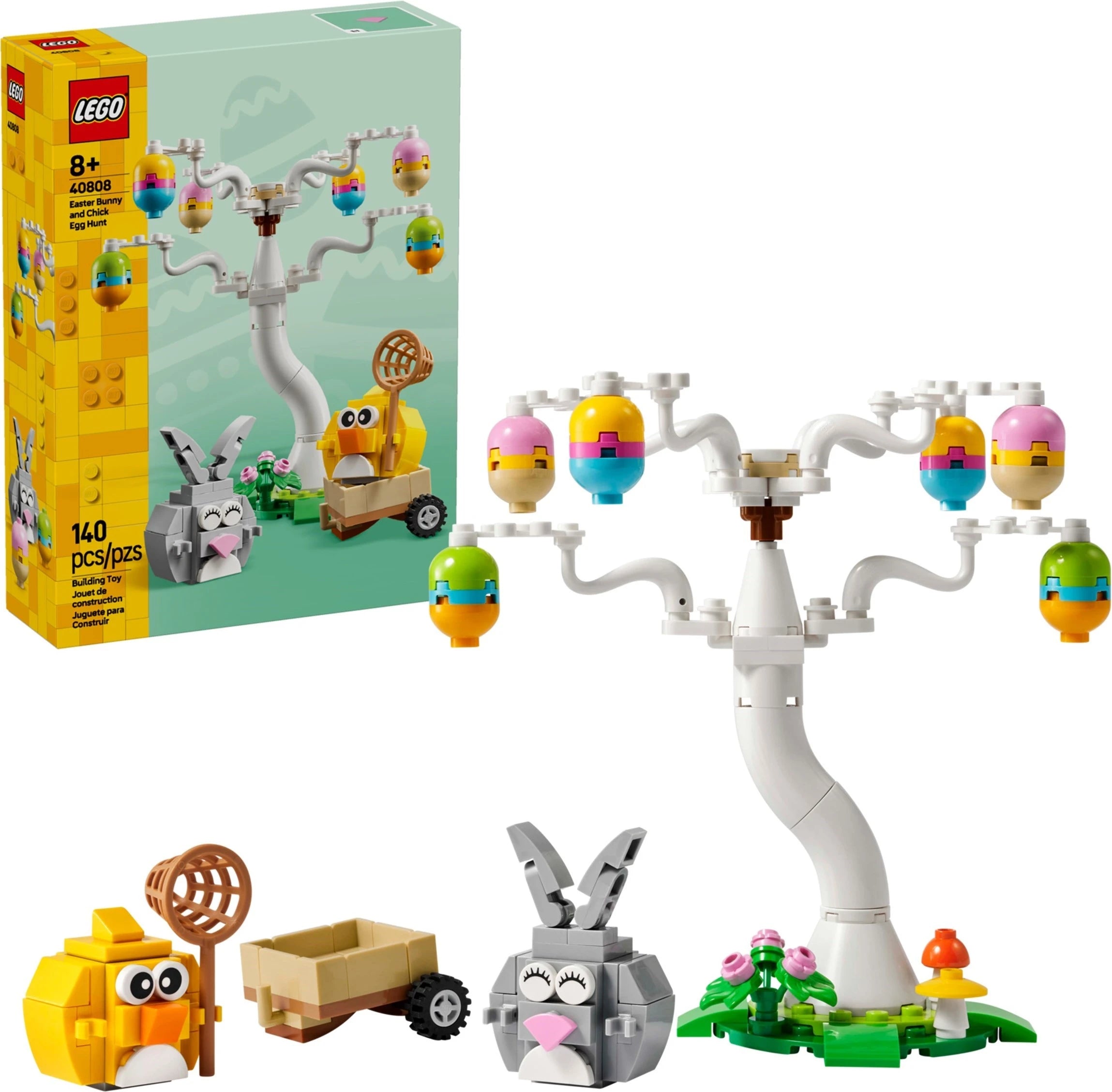 LEGO® 40808 Seasonal Easter Bunny and Chick Egg Hunt alternate image 3