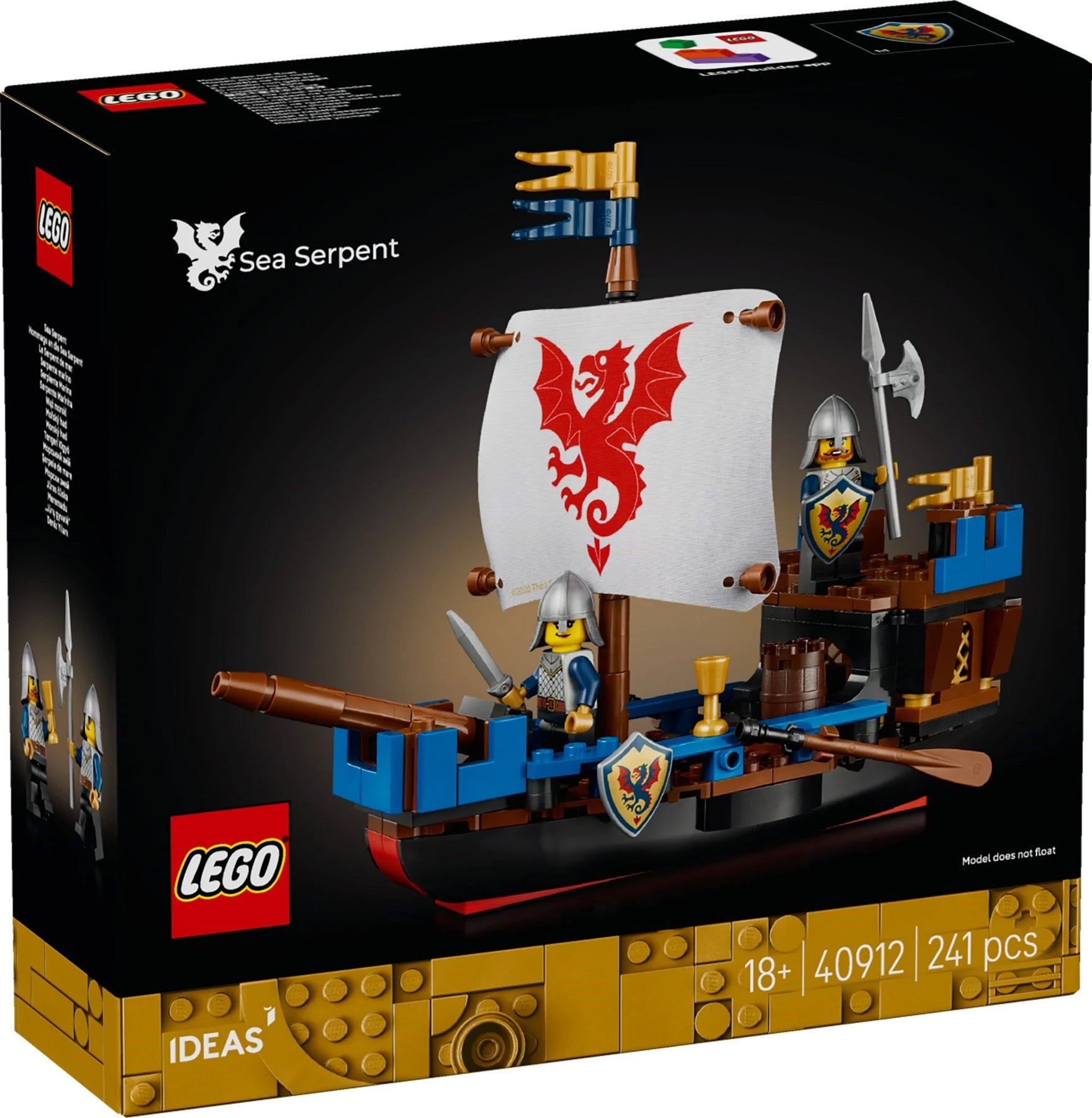 LEGO® 40912 Ideas Sea Serpent alternate image 2