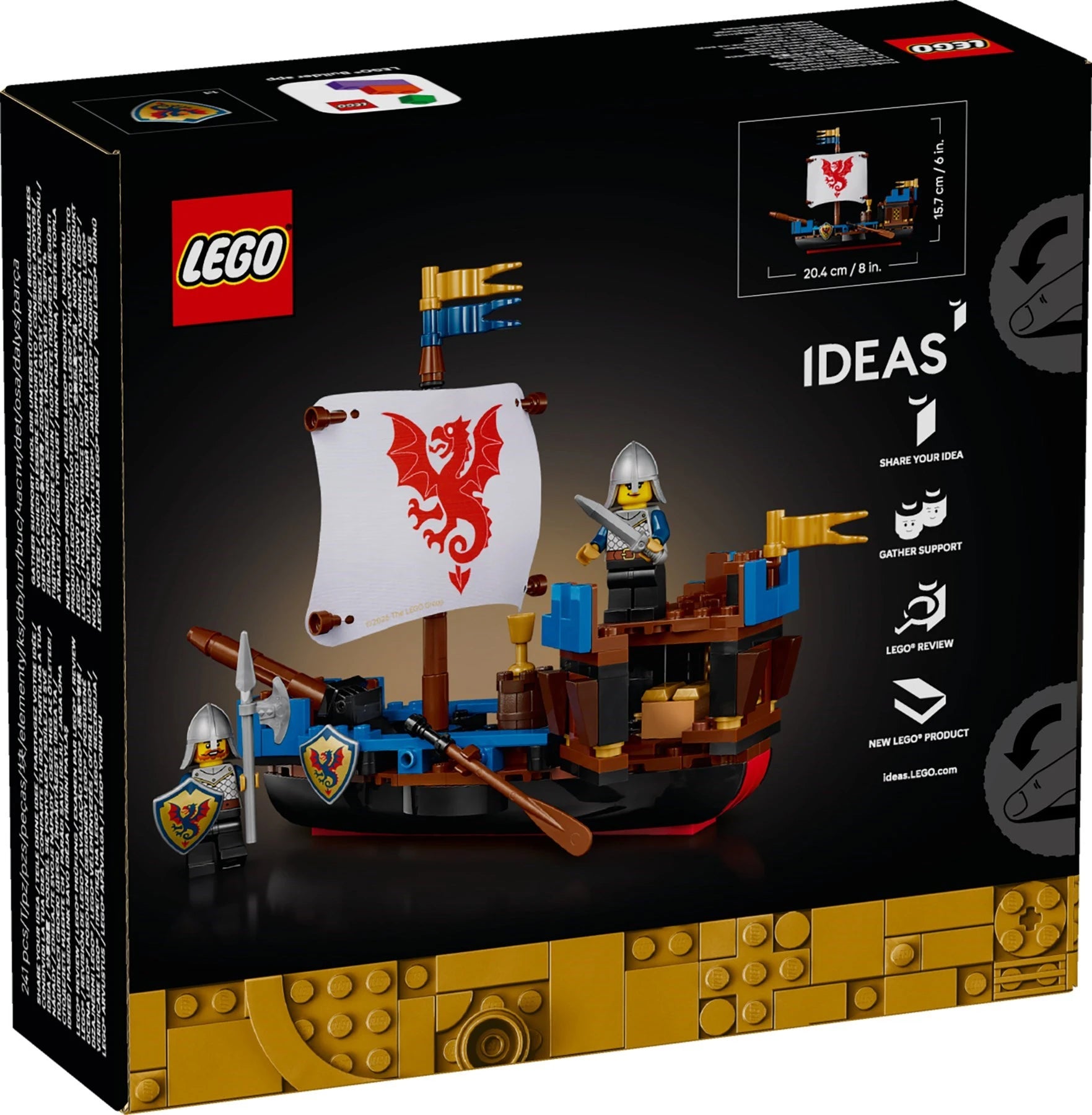 LEGO® 40912 Ideas Sea Serpent alternate image 3
