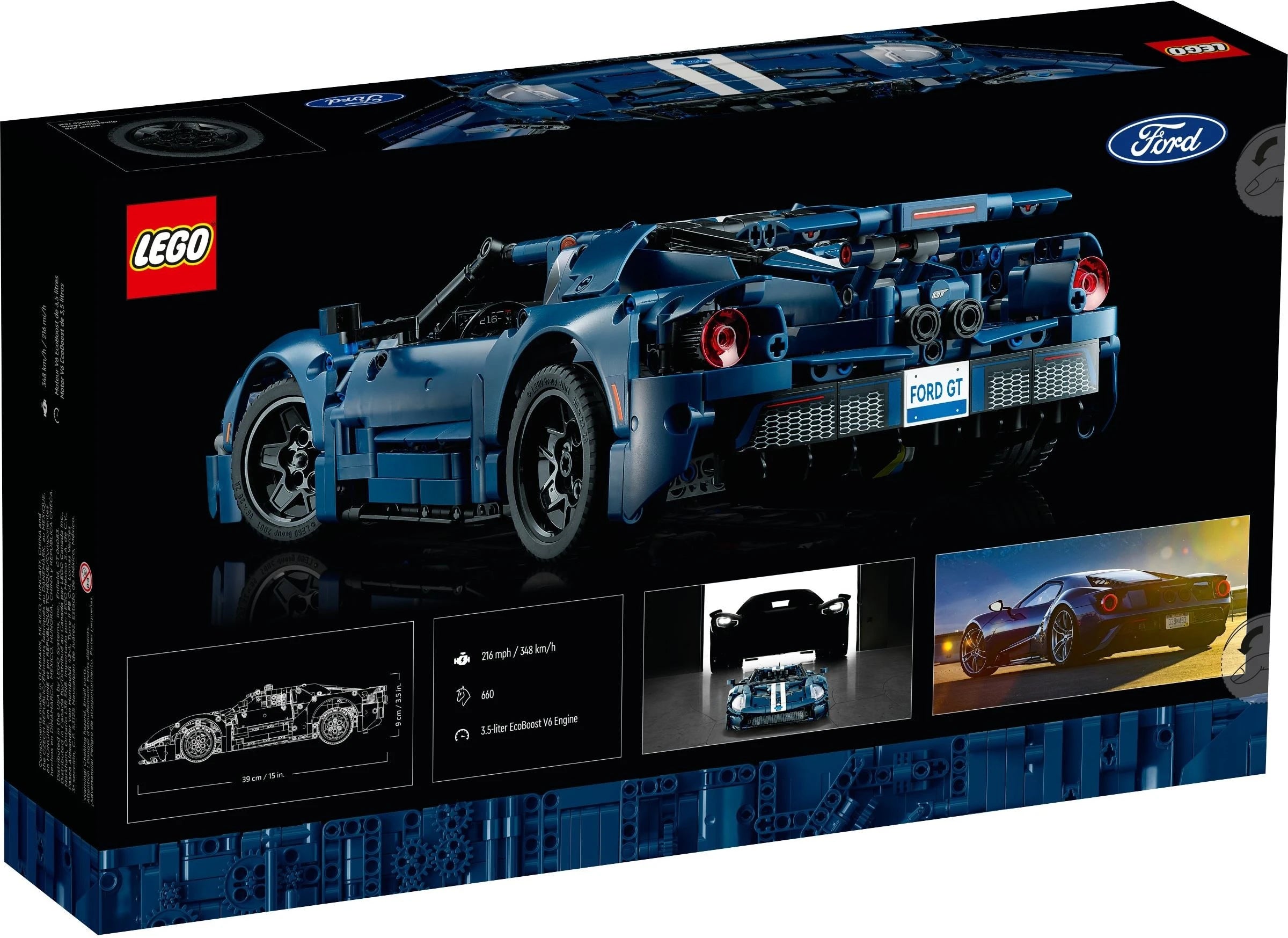 LEGO® 42154 Technic 2022 Ford GT alternate image 8