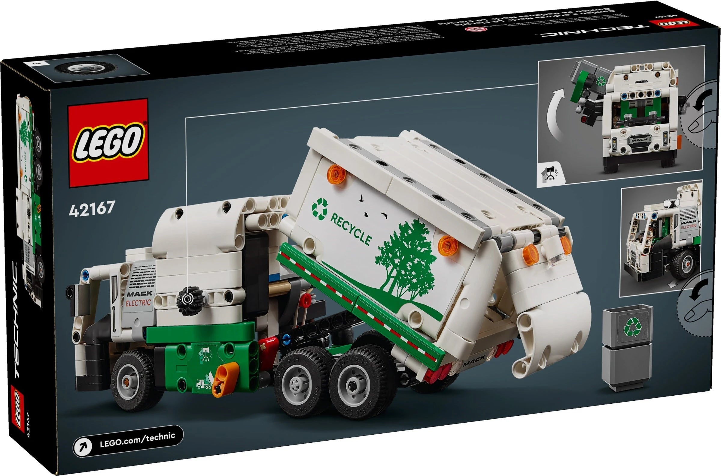 LEGO® 42167 Technic Mack LR Electric Garbage Truck alternate image 7