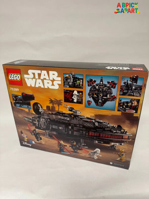 LEGO Star Wars box with images of the set on a white background