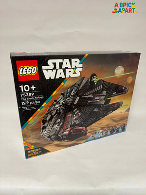 LEGO Star Wars The Dark Falcon set packaging on a white background
