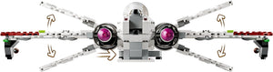 Toy model of a spaceship with pink engines on a white background
