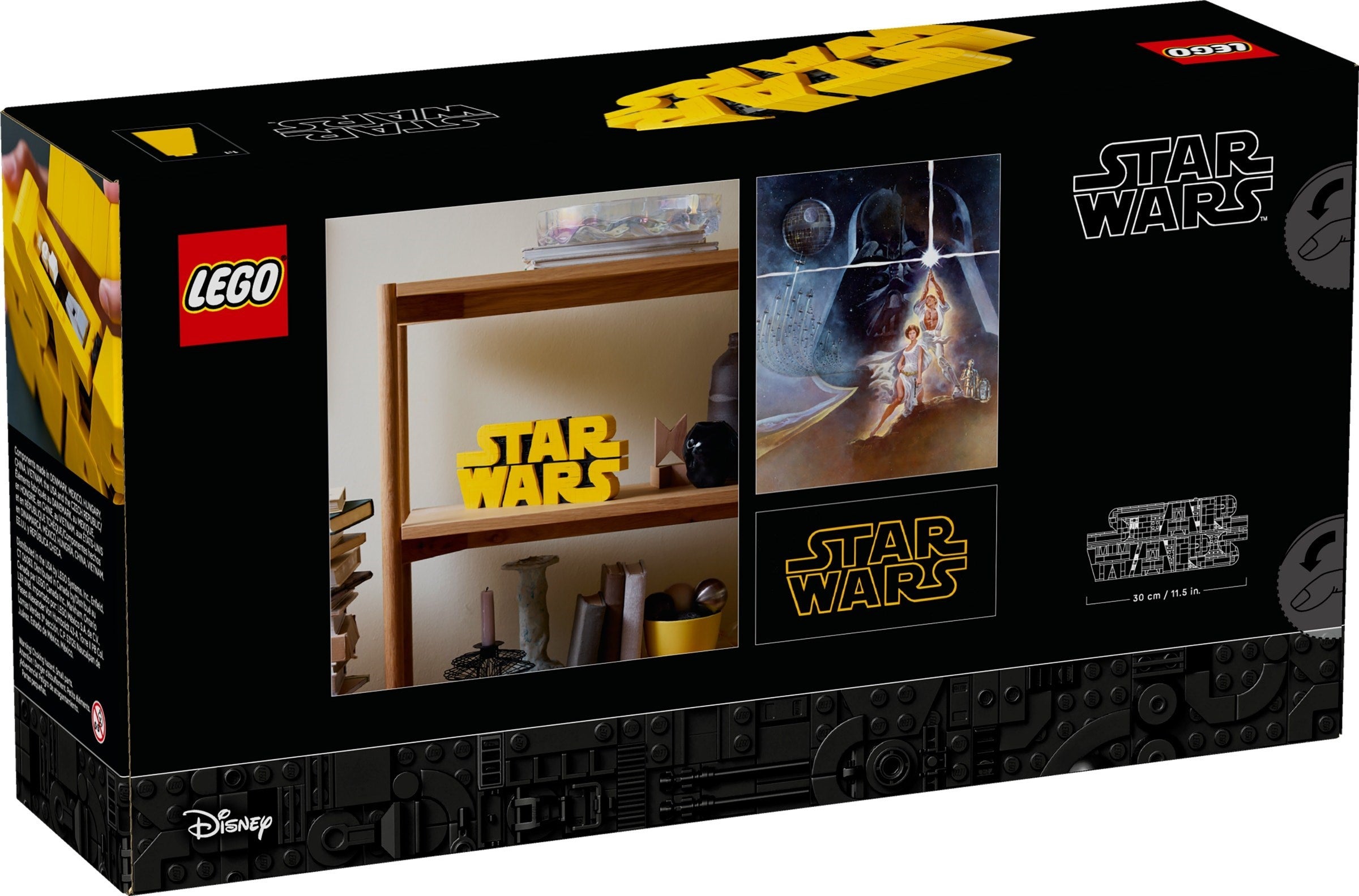 LEGO Star Wars set packaging with images of the set and branding.