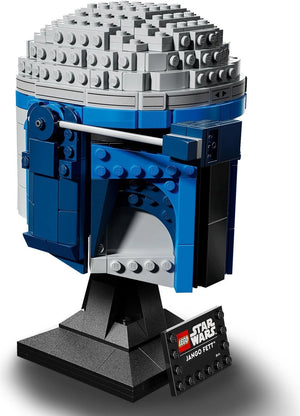 LEGO Jango Fett helmet model on a white background