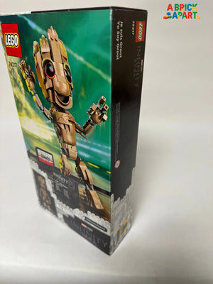 LEGO set packaging with robot figure on a white background