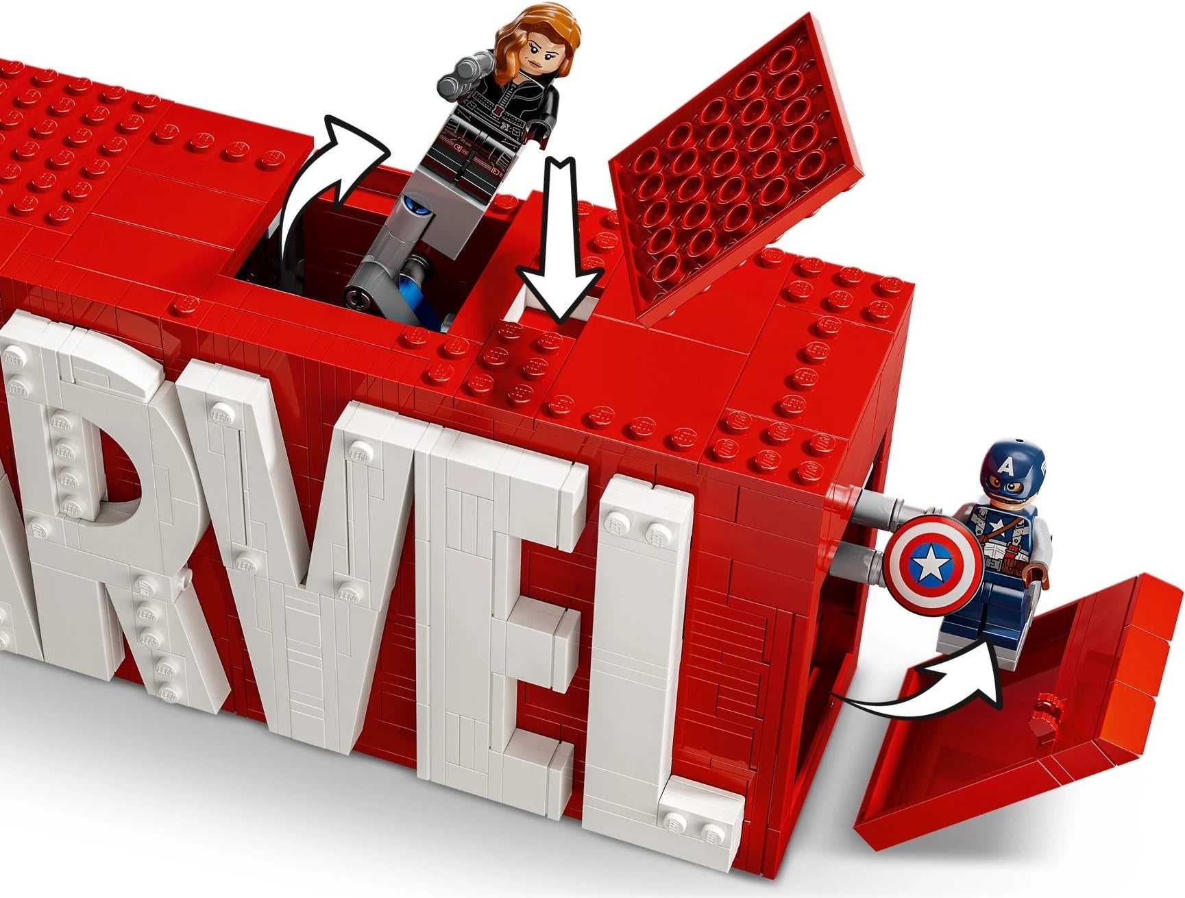 LEGO® 76313 Marvel Super Heroes MARVEL Logo alternate image 9