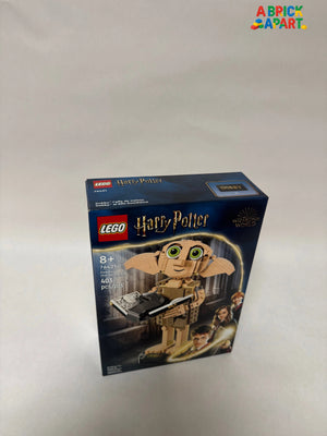 LEGO Harry Potter Dobby the House Elf set packaging on a white background