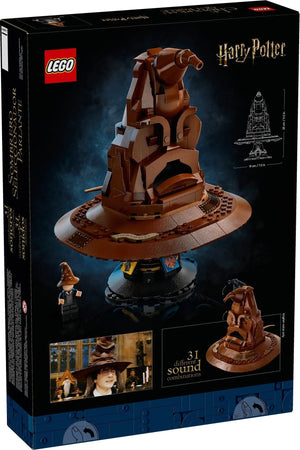 LEGO Harry Potter Diagon Alley Set packaging with detailed model and branding.