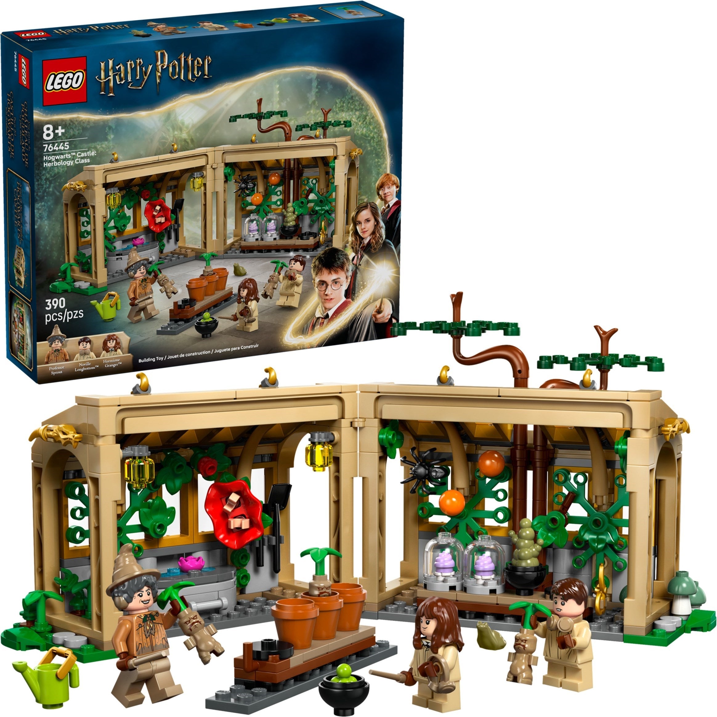 LEGO Harry Potter set with packaging displaying characters and scene.
