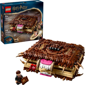 LEGO Harry Potter set with dragon-like creature and packaging