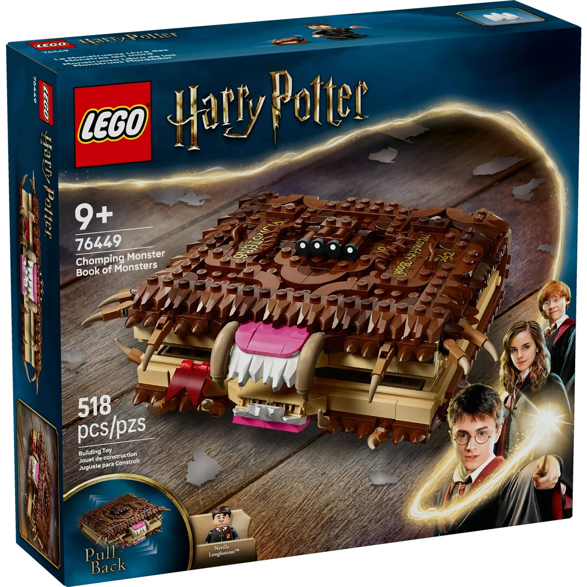 LEGO Harry Potter Charming Monster Book of Monsters set packaging