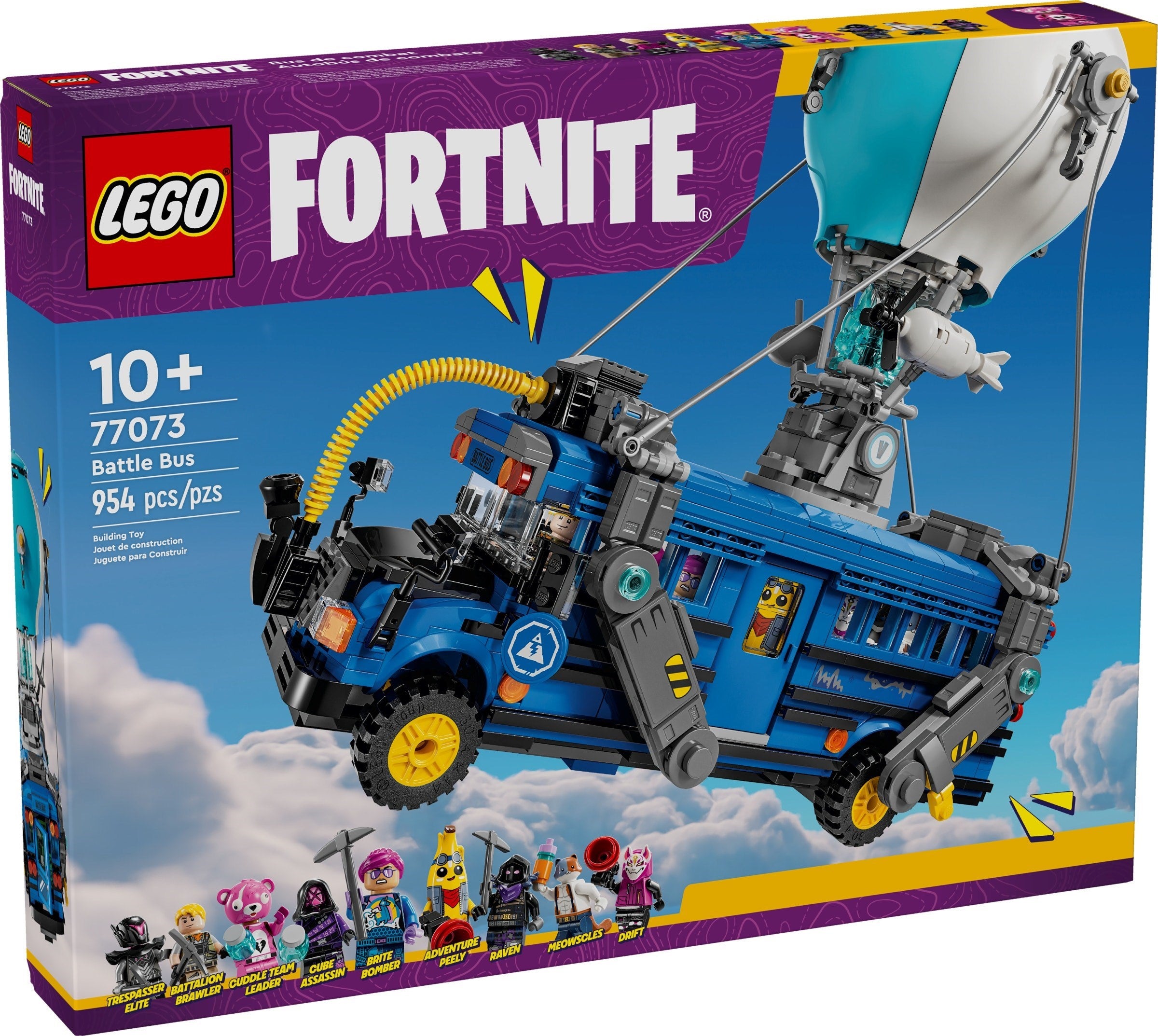 LEGO® Fortnite Battle Bus (77073) Creative Video Game Interpretation