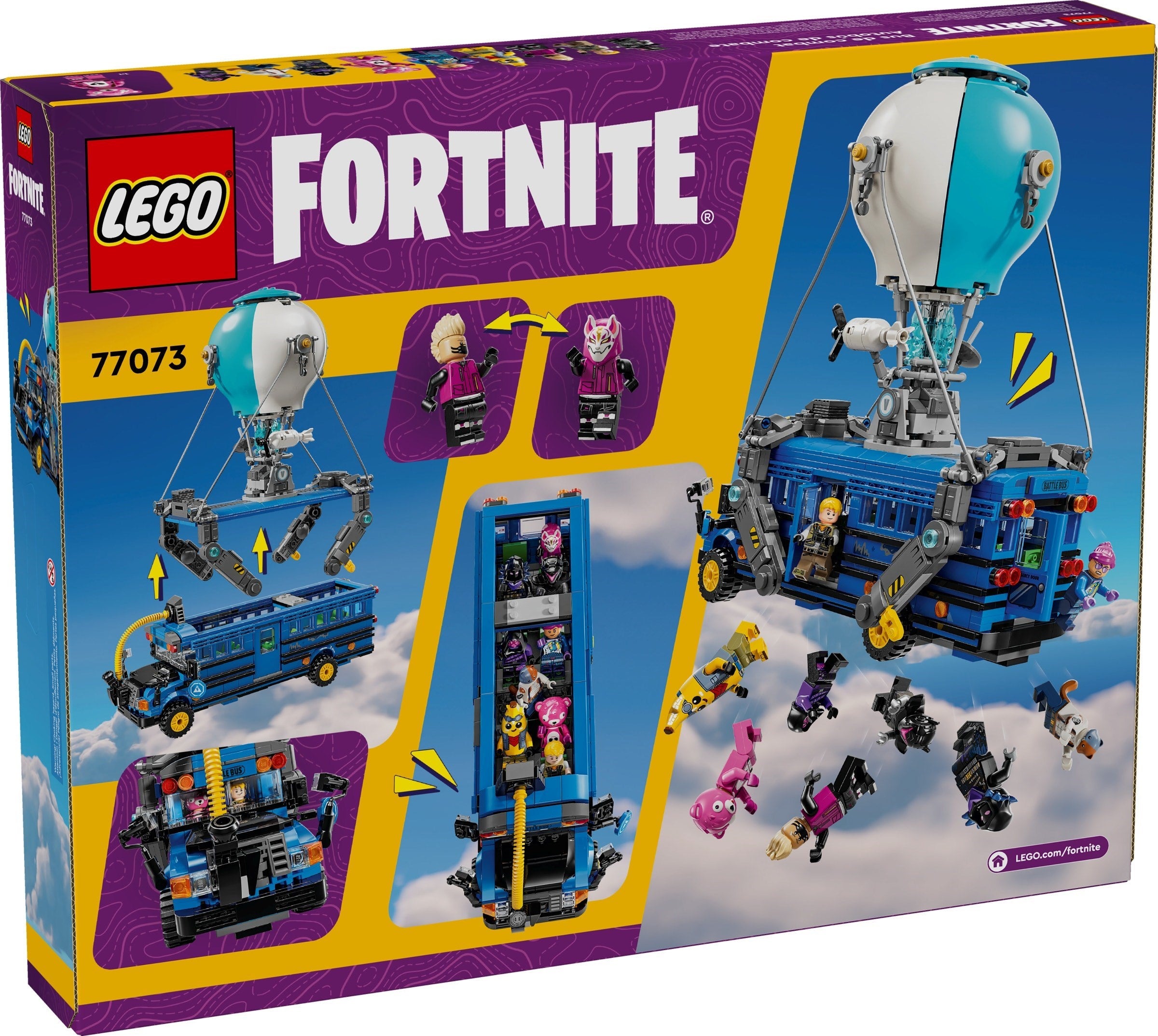 LEGO® Fortnite Battle Bus (77073) Creative Video Game Interpretation