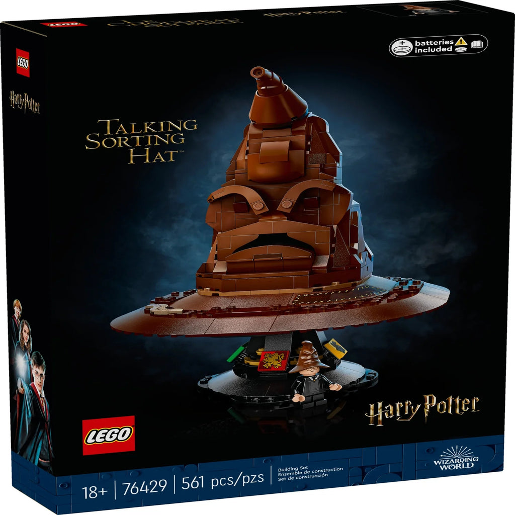 LEGO Harry Potter Talking Sorting Hat set packaging
