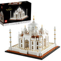 LEGO Taj Mahal set with packaging on a white background